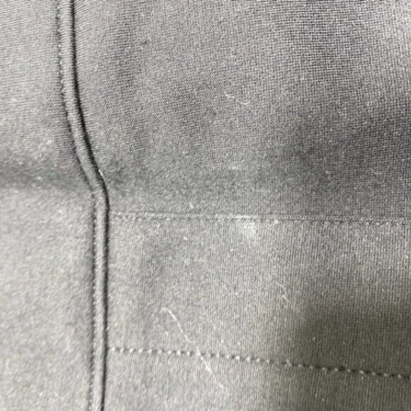 NEW SPANX Womens Pants Black Size M The Perfect Kick Flare Pont Stretch Smooth - Picture 9 of 11